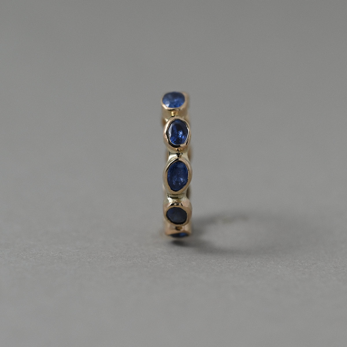 Cosima Ceylon Blue Sapphire Pinky Ring
