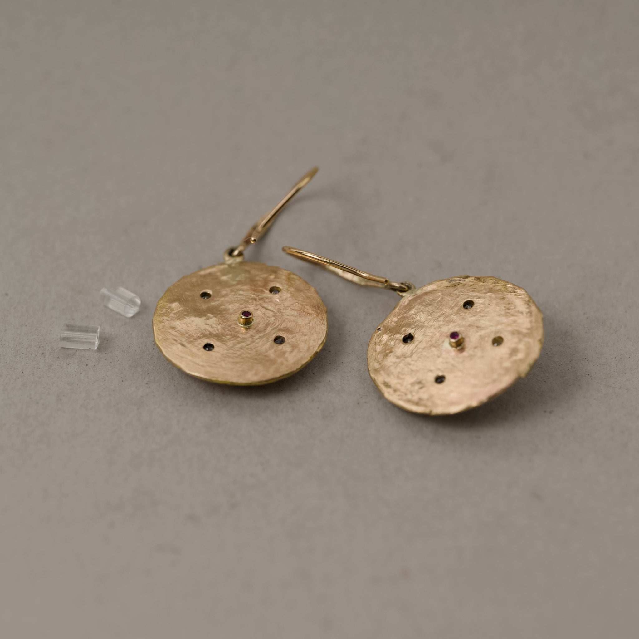 florin indicolite diamond earrings backs