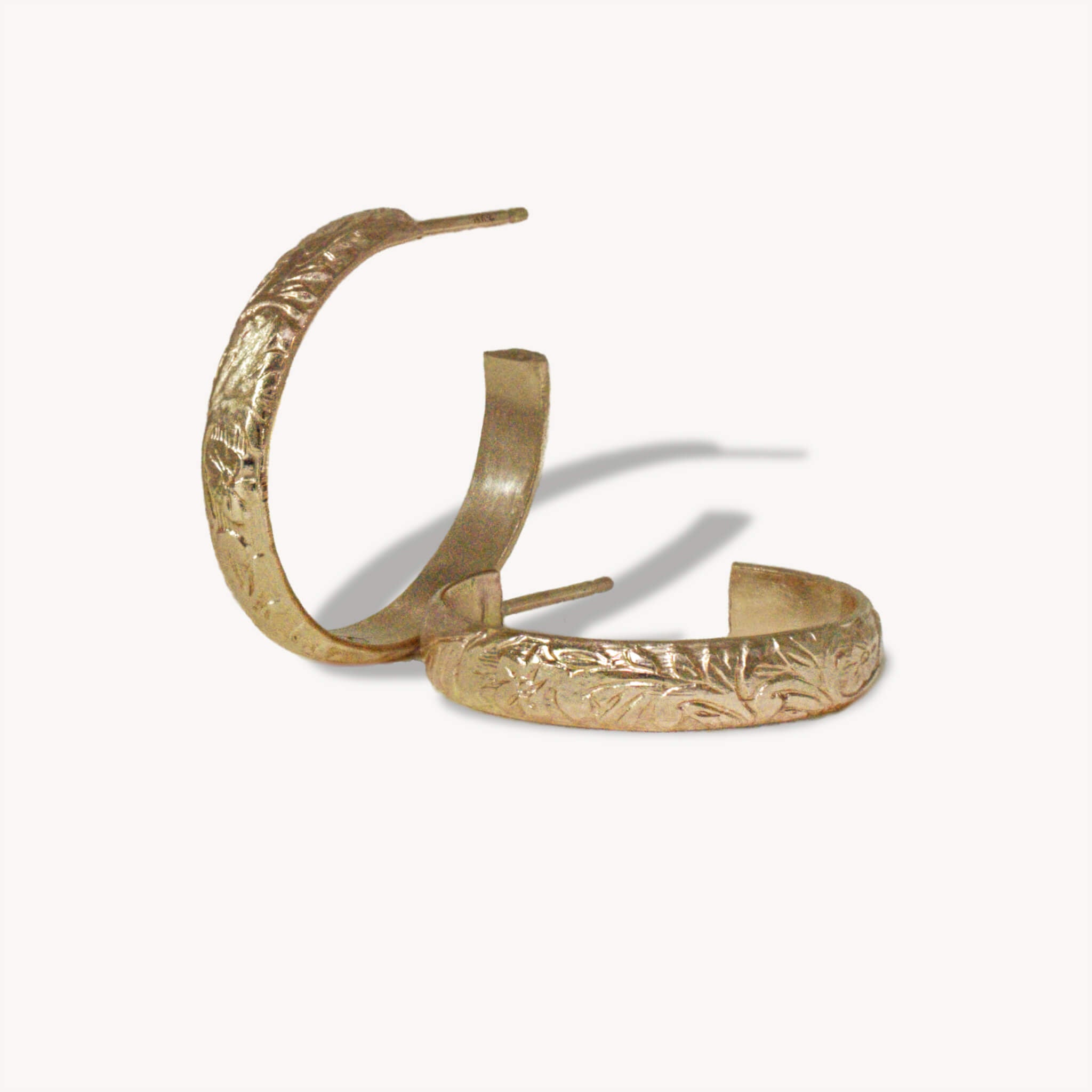 cerchio gold earrings 