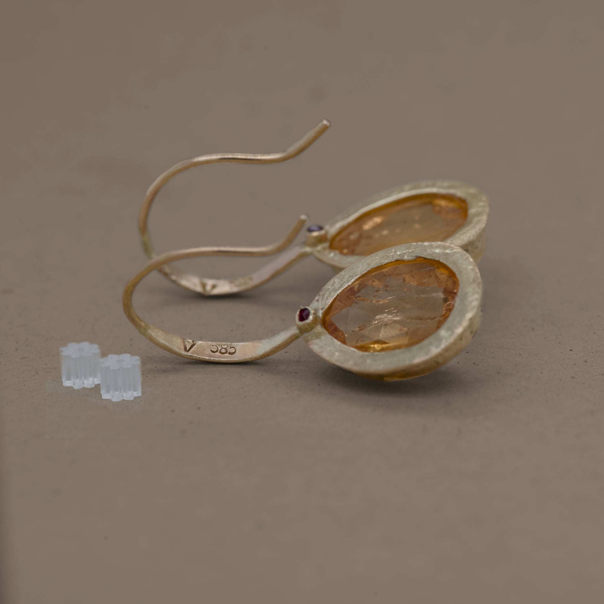 Pero Imperial Topaz Earrings