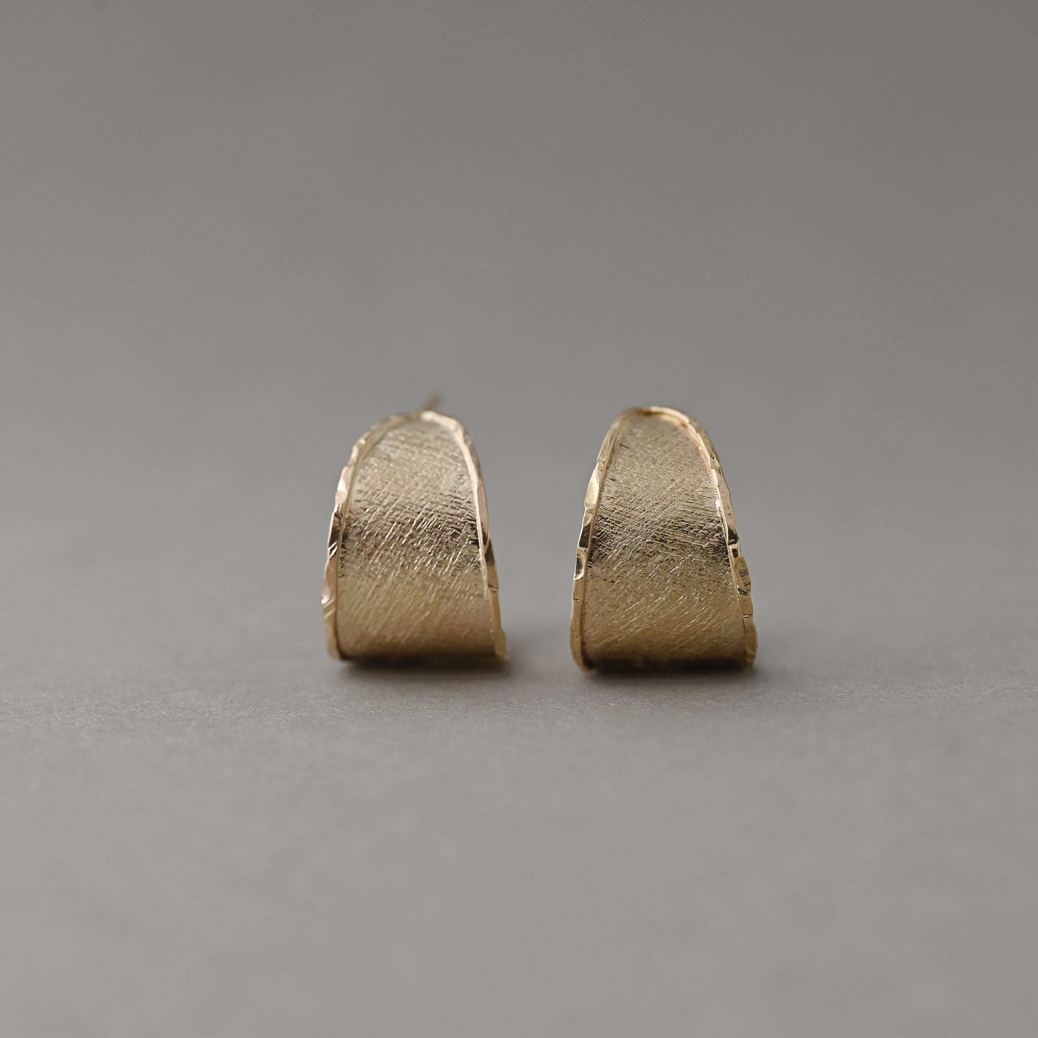 Oro 14ct Gold Hoop Earrings