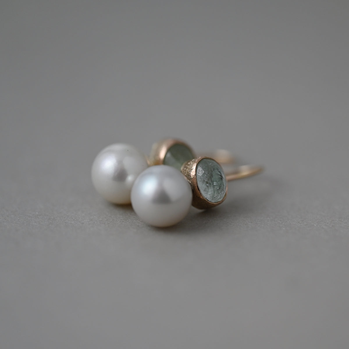 Paraíba Tourmaline Pearl Earrings