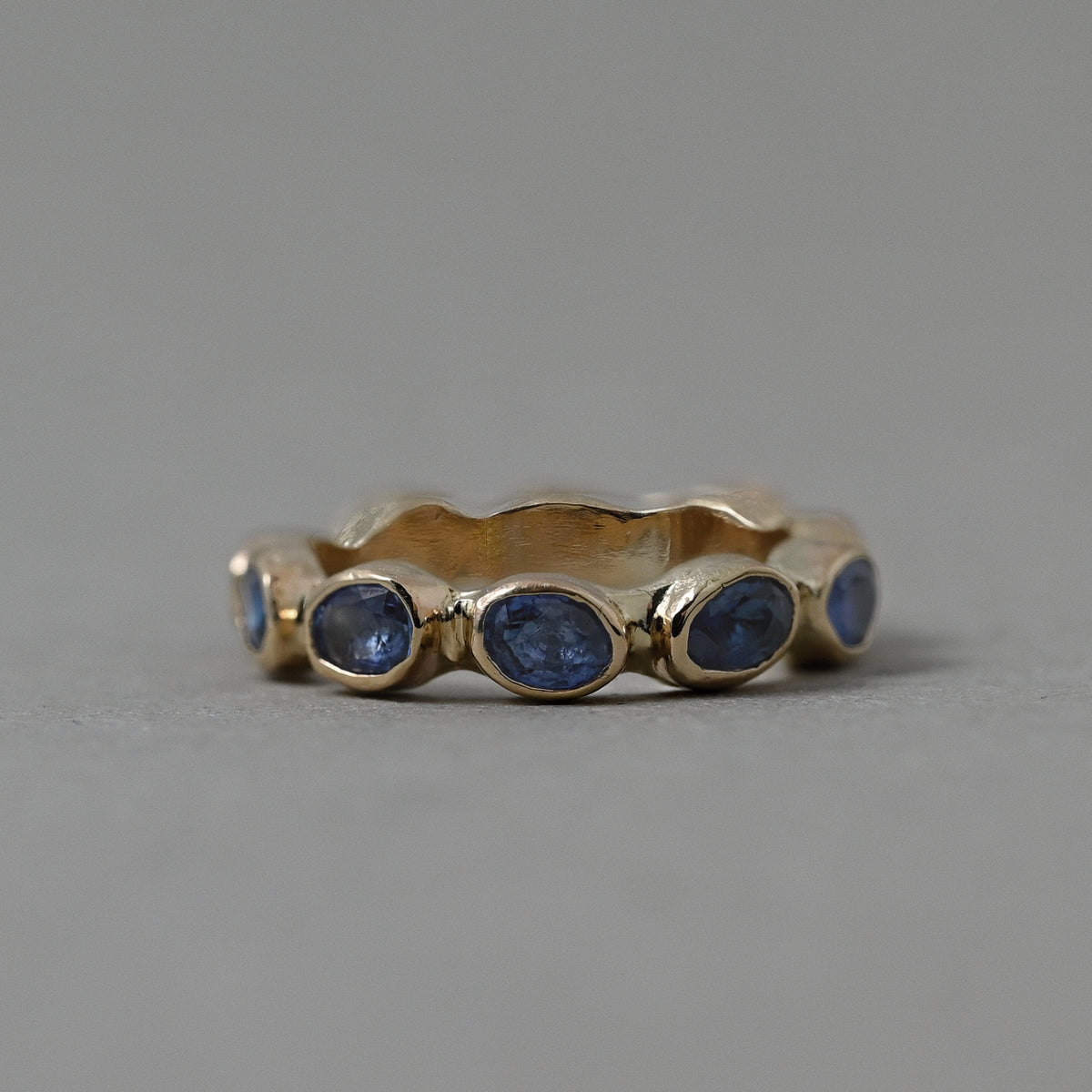 Cosima Ceylon Blue Sapphire Pinky Ring