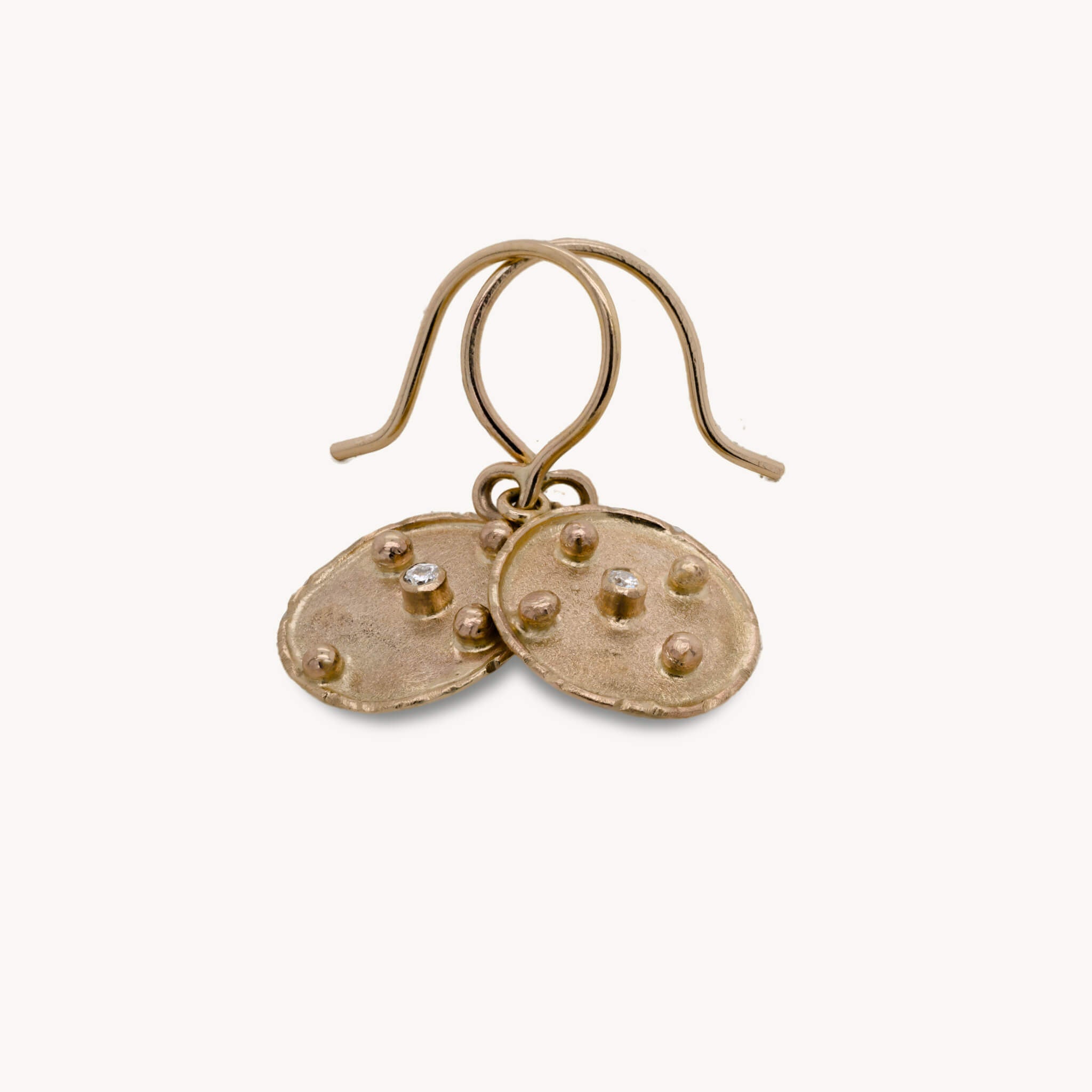 florin oro diamond earrings