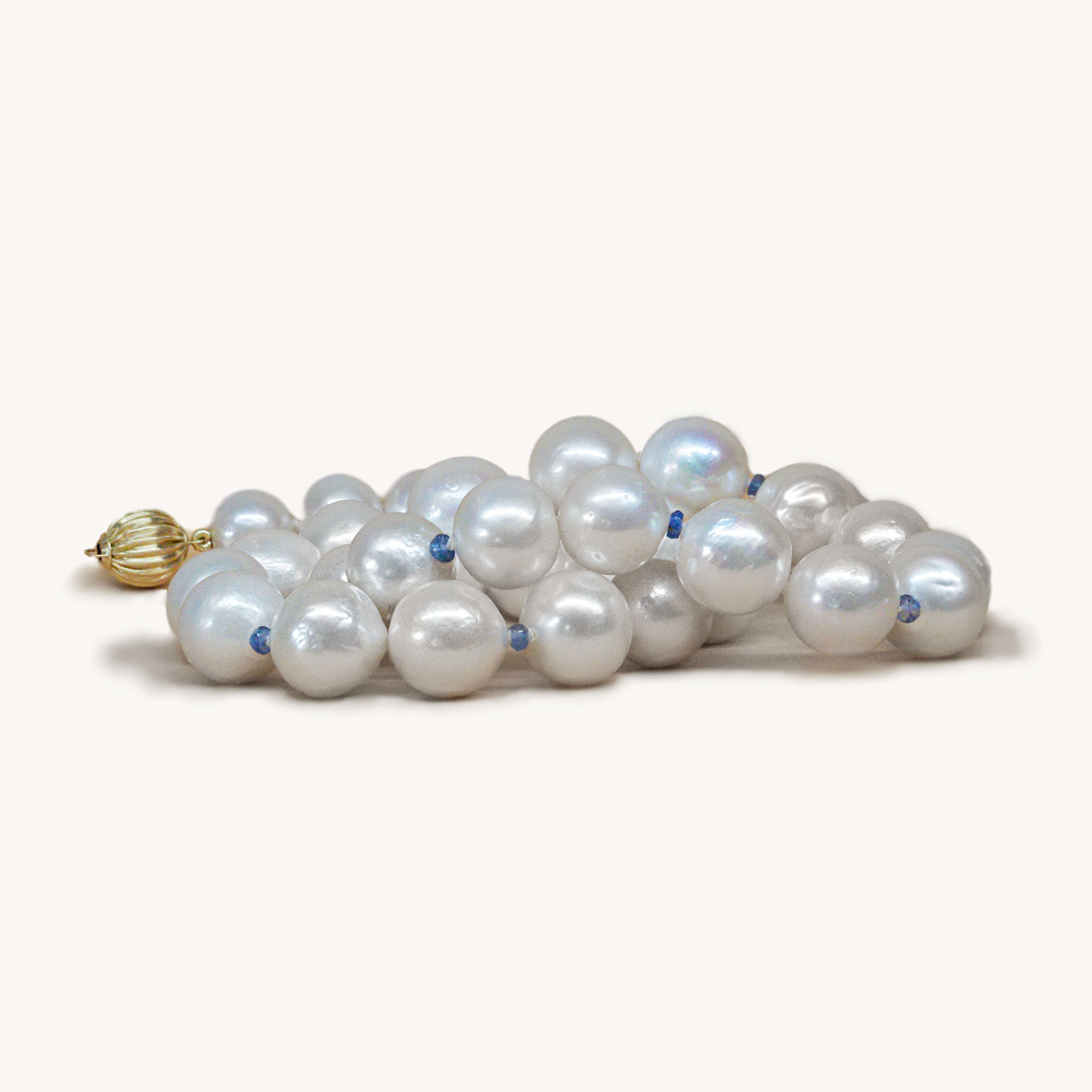 blanco pearl sapphire necklace