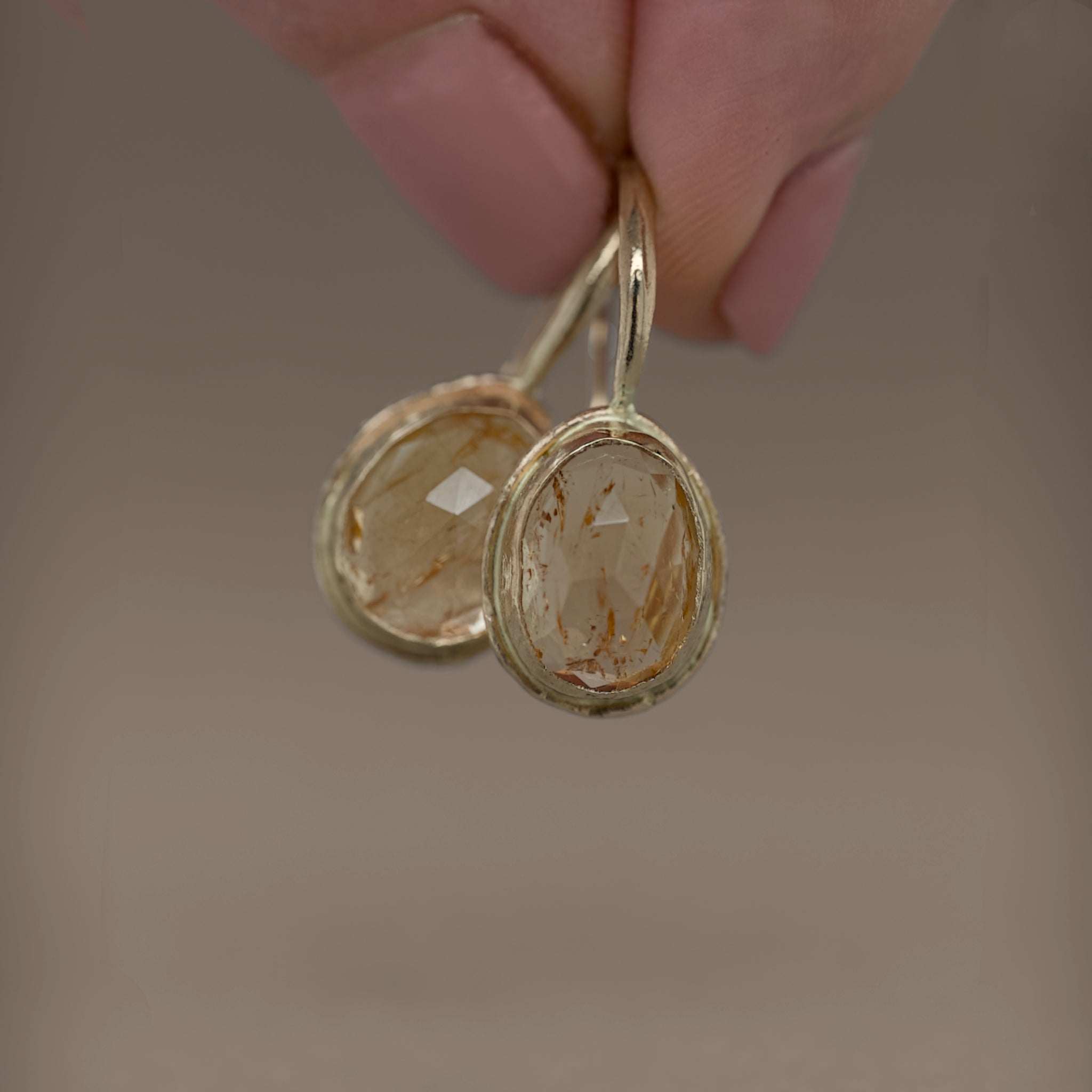 Pero Imperial Topaz Earrings
