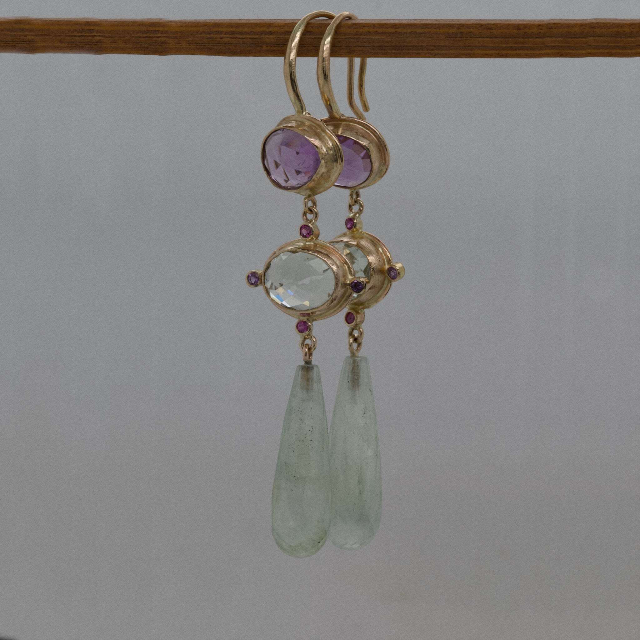 SERA AMETHYST EARRINGS