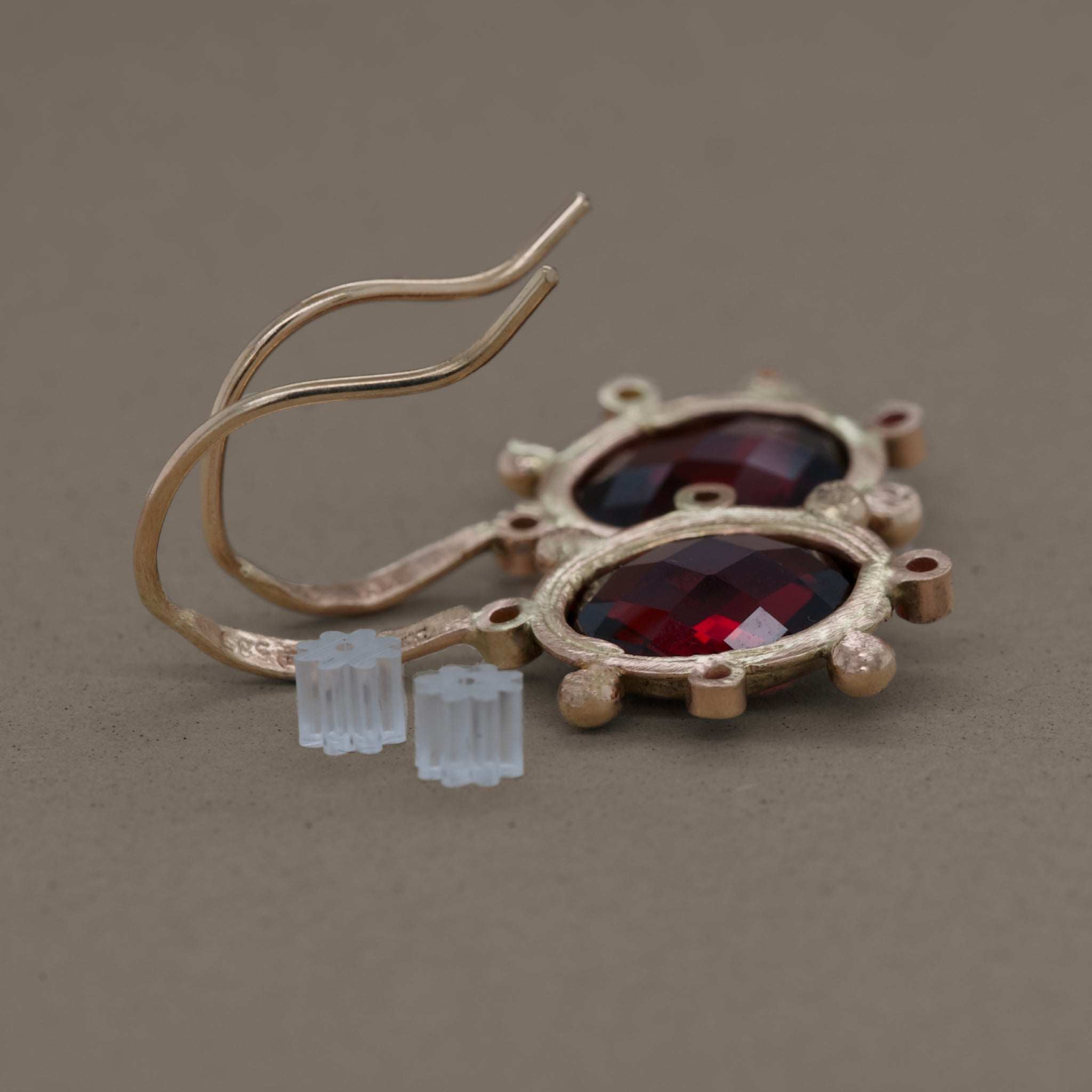 Stella Rhodolite Garnet Earrings